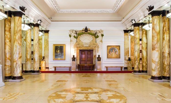 Internal shot of Cardiff City Hall